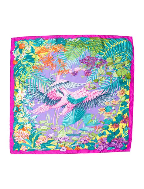 hermes flamingo scarf|Hermes pleated scarf price.